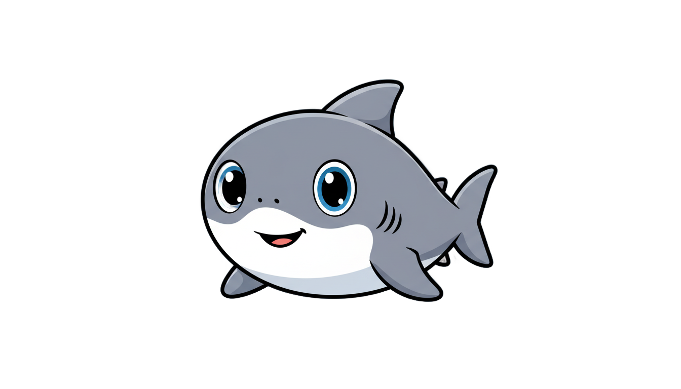 shark memoji png PNG transparent background