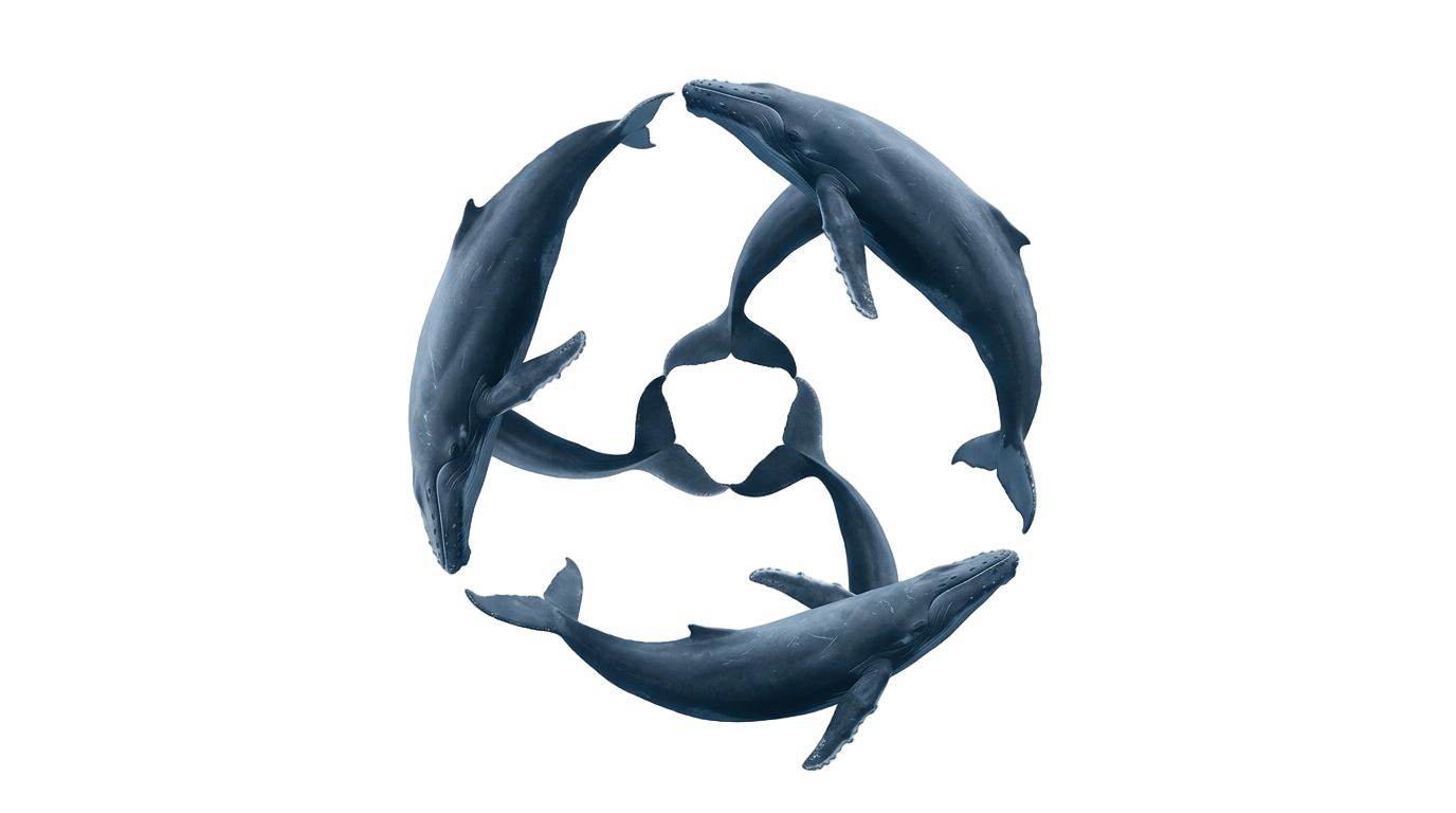 triple whale logo png PNG transparent background