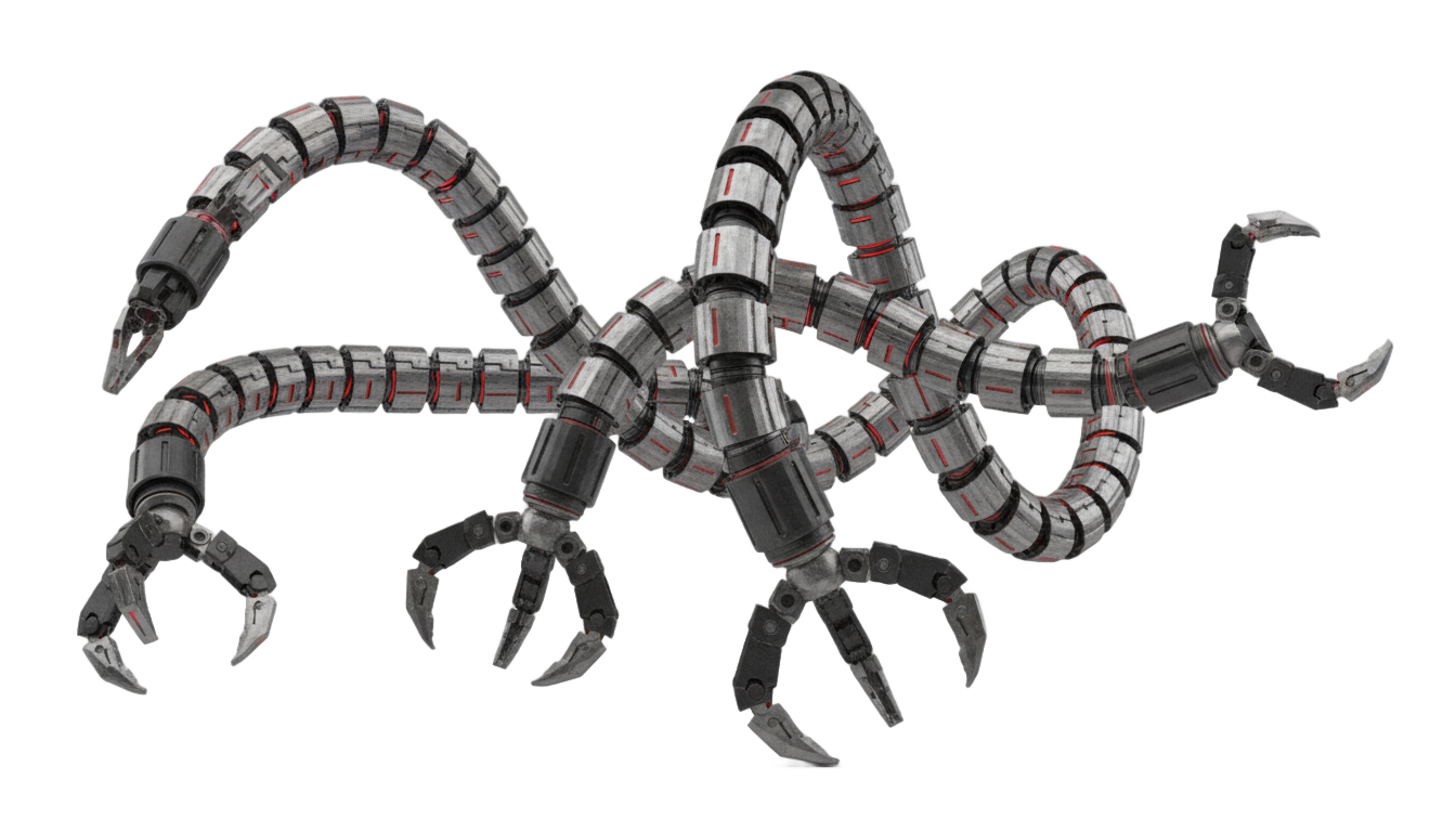 dr octopus arms png PNG transparent background