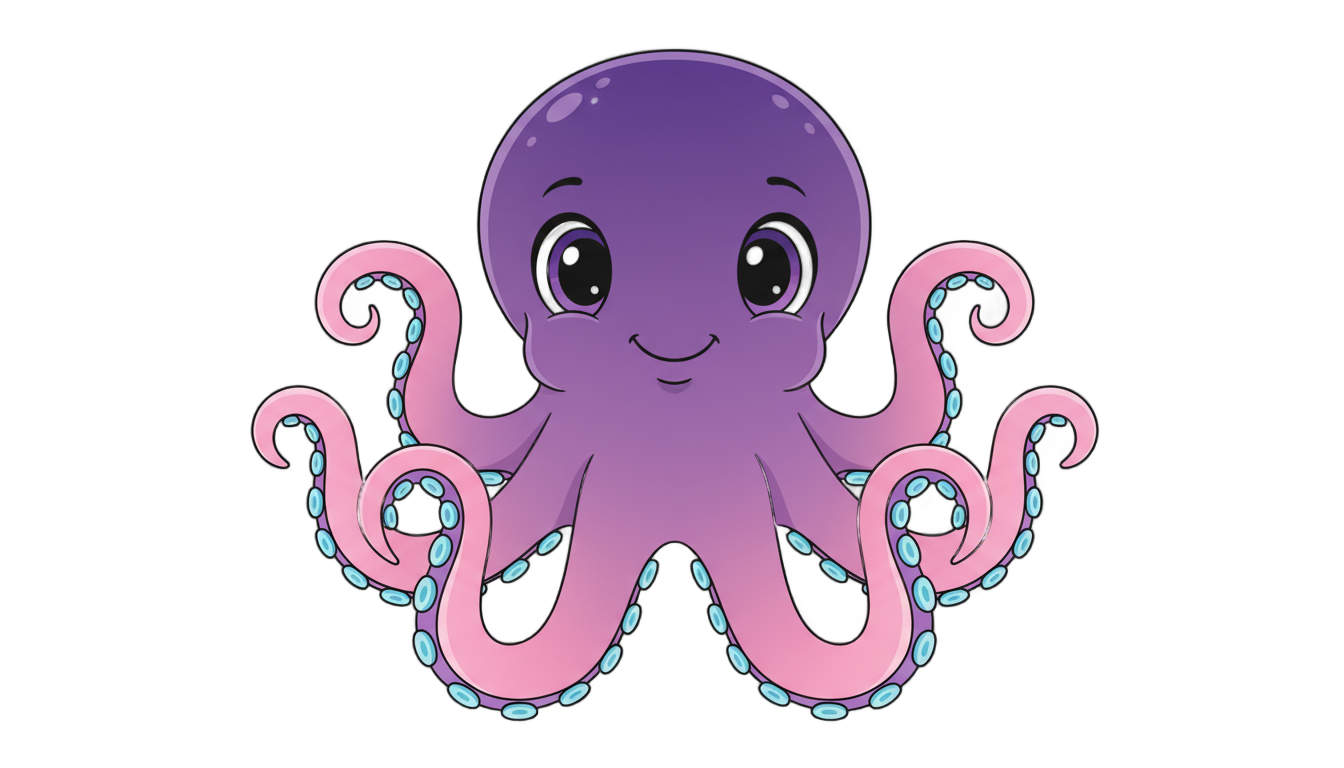 octopus clipart png PNG transparent background