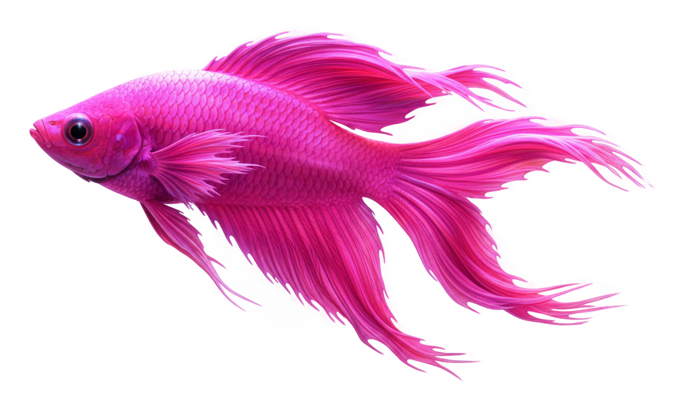 pink fish png PNG transparent background