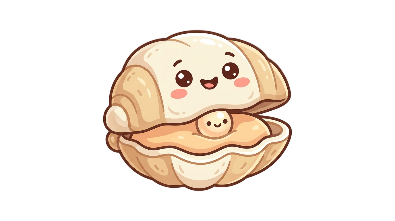 clam png cartoon PNG transparent background