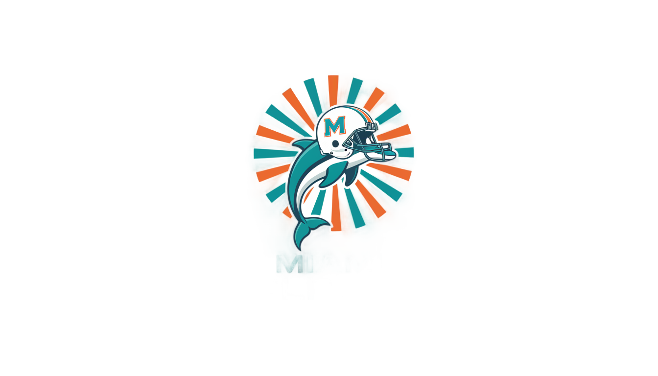 miami dolphin logo png PNG transparent background