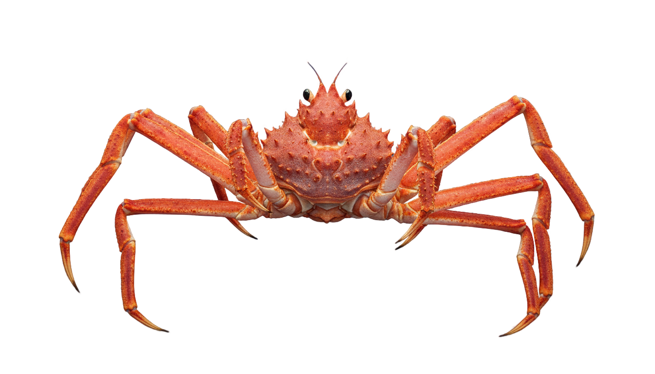 japanese spider crab png PNG transparent background