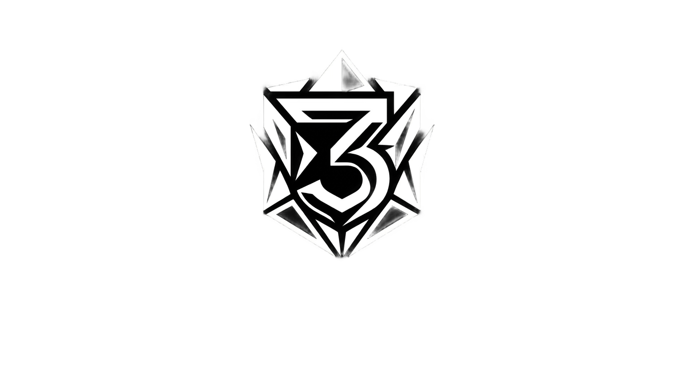 squid game 3 logo png white PNG transparent background