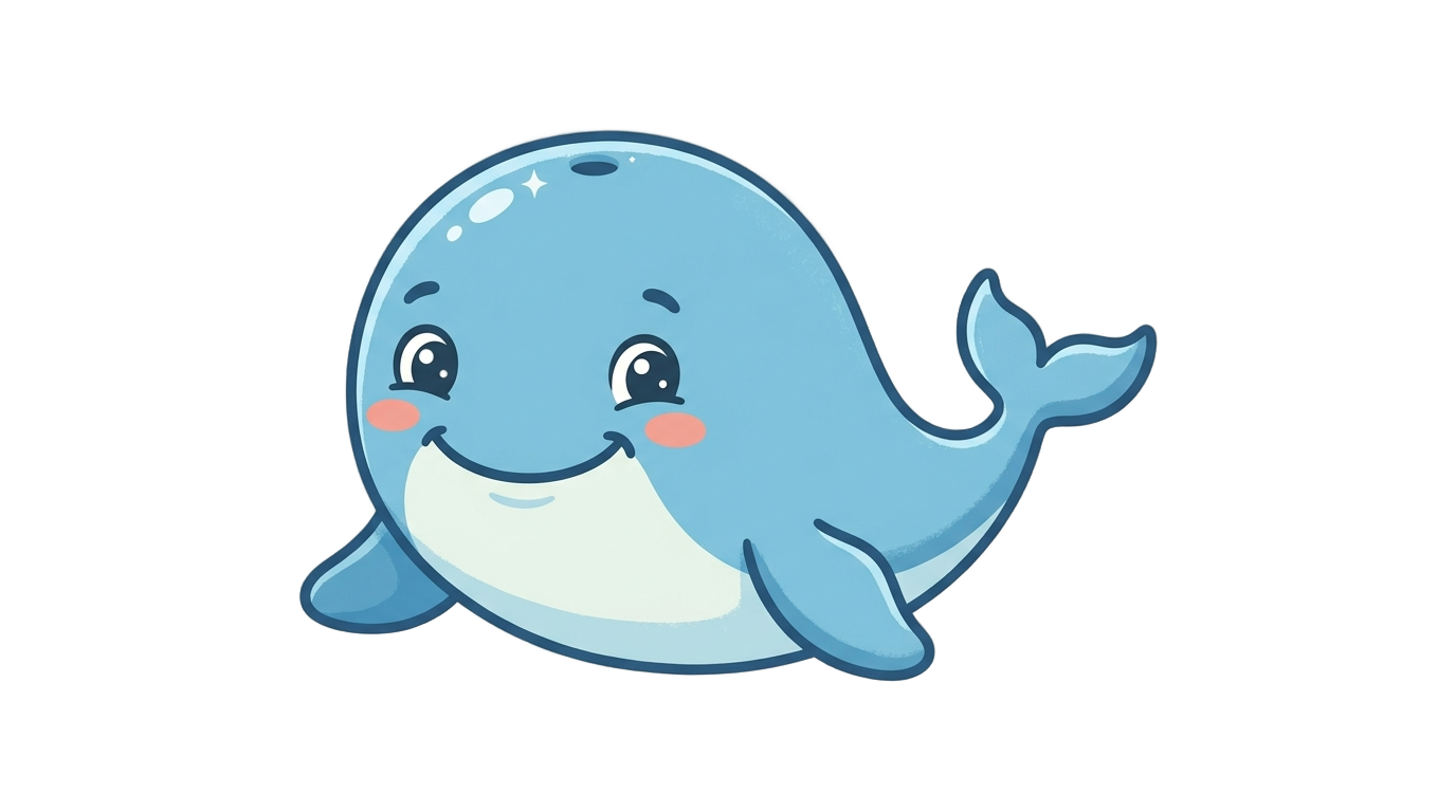 cute whale clipart png PNG transparent background