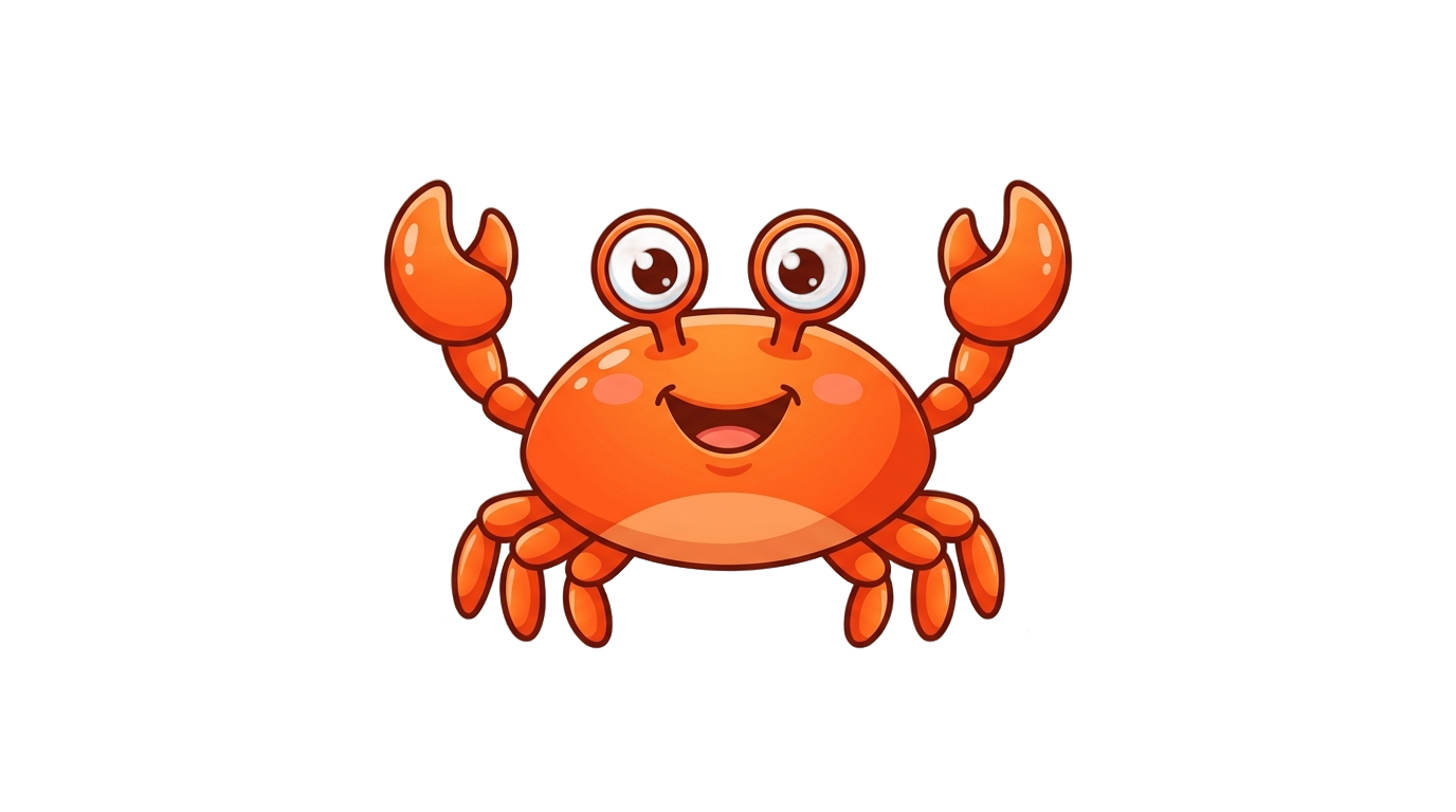 rust crab png PNG transparent background