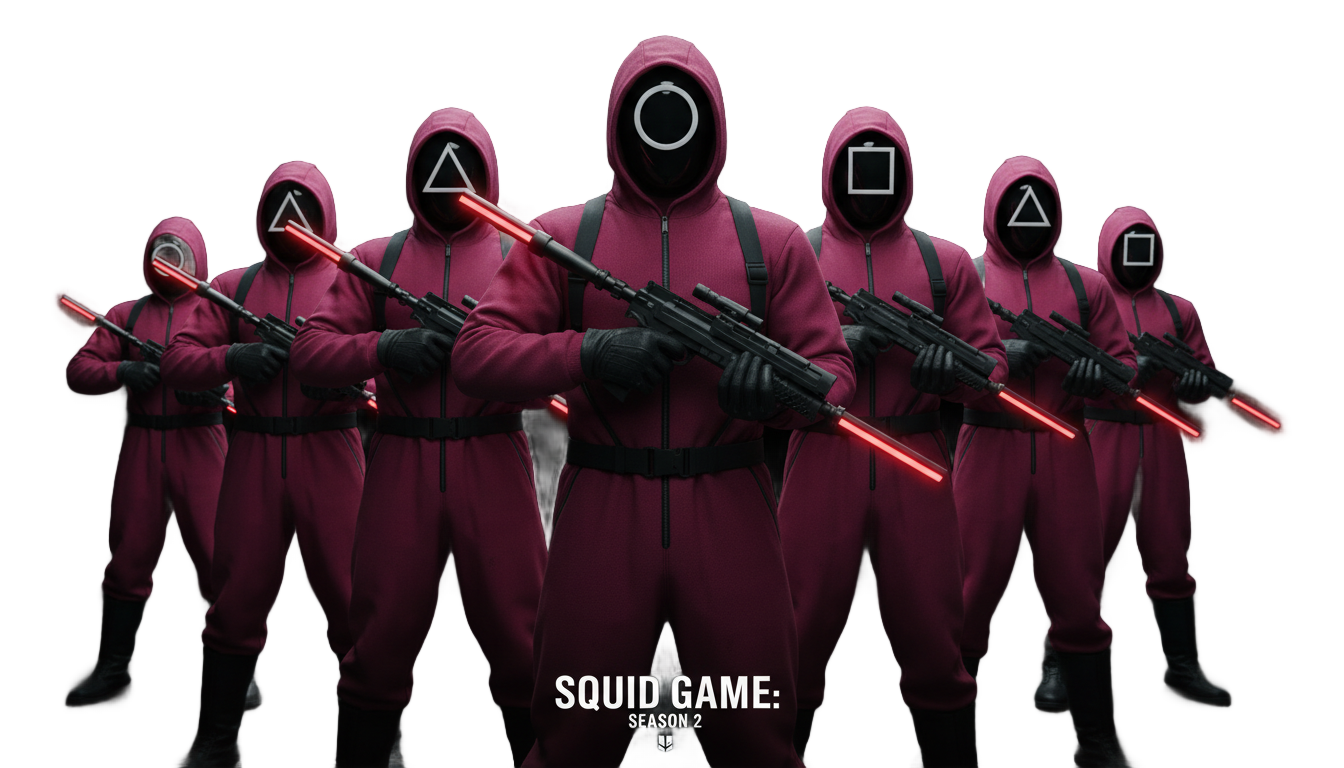 squid game season 2 png PNG transparent background