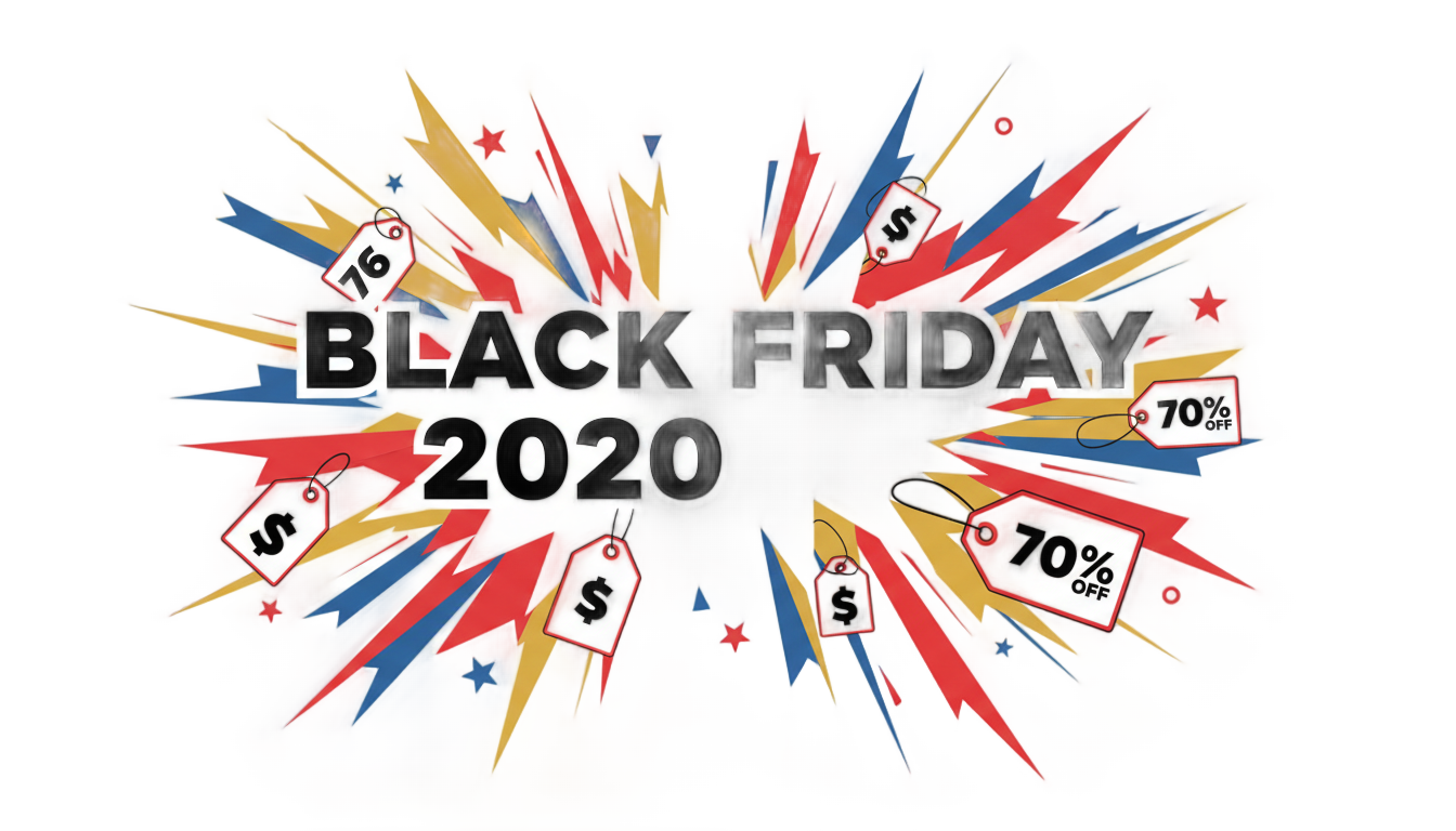 black friday 2020 png PNG transparent background