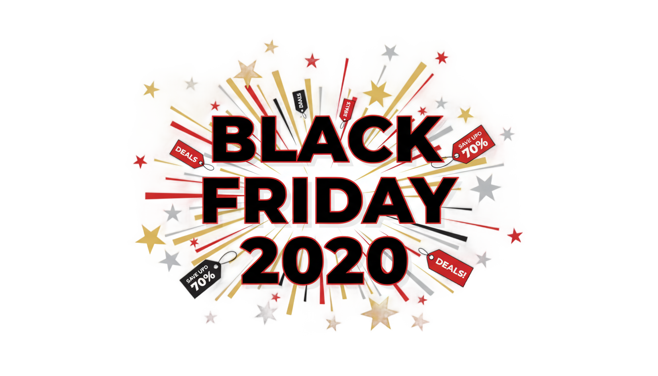 black friday 2020 png PNG transparent background