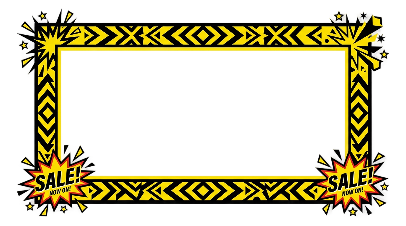 black friday frame png PNG transparent background