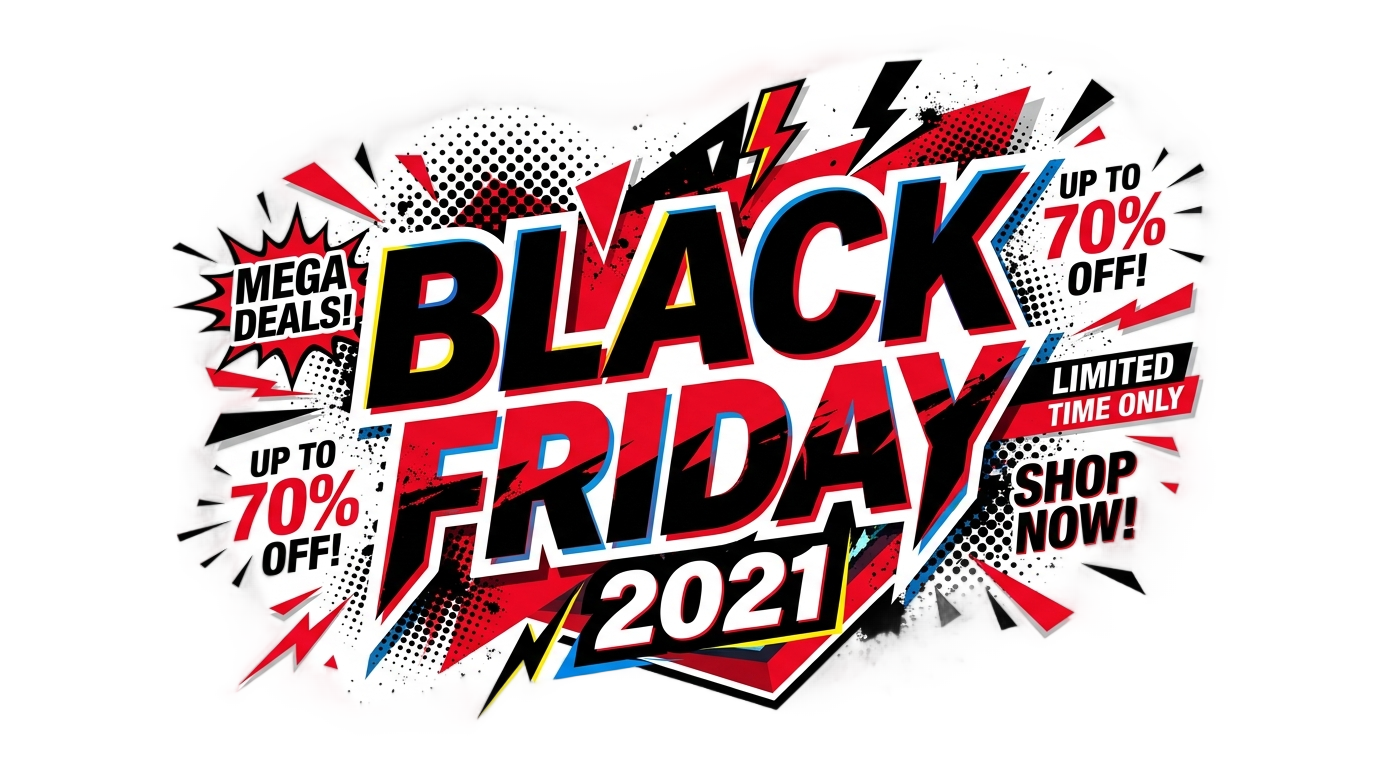 black friday 2021 png PNG transparent background