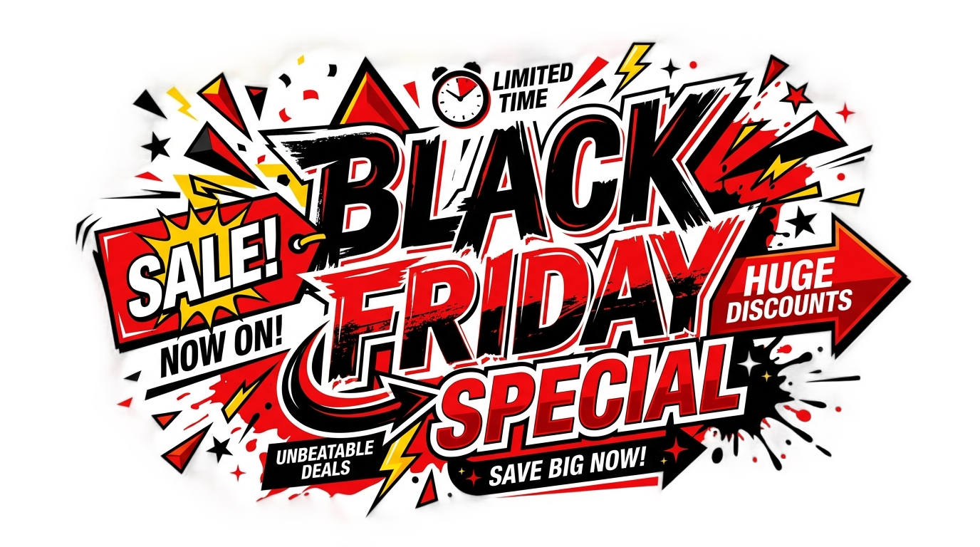 black friday special png PNG transparent background