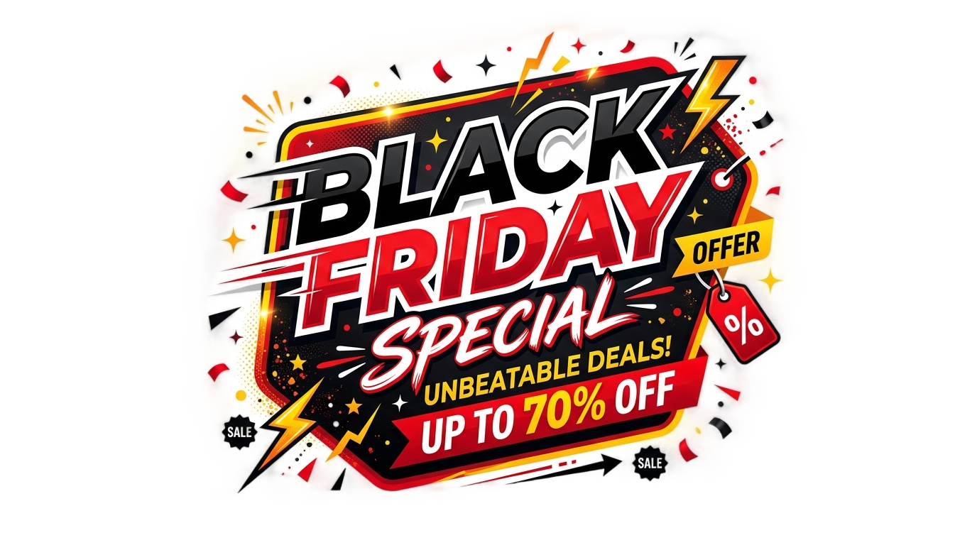 black friday special png PNG transparent background