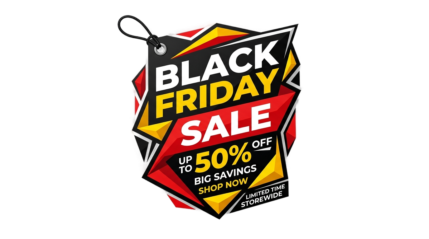 black friday vector png PNG transparent background