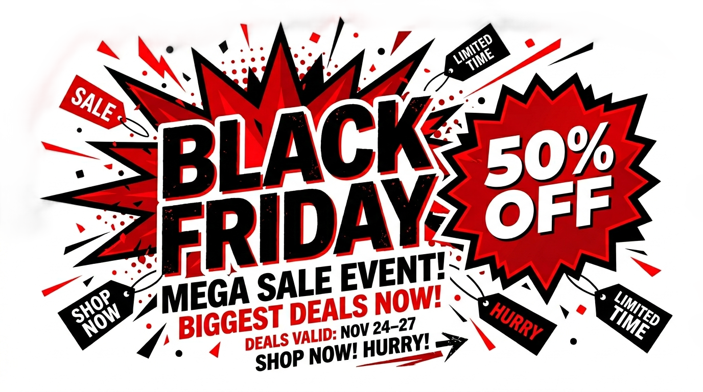 black friday 50 png PNG transparent background