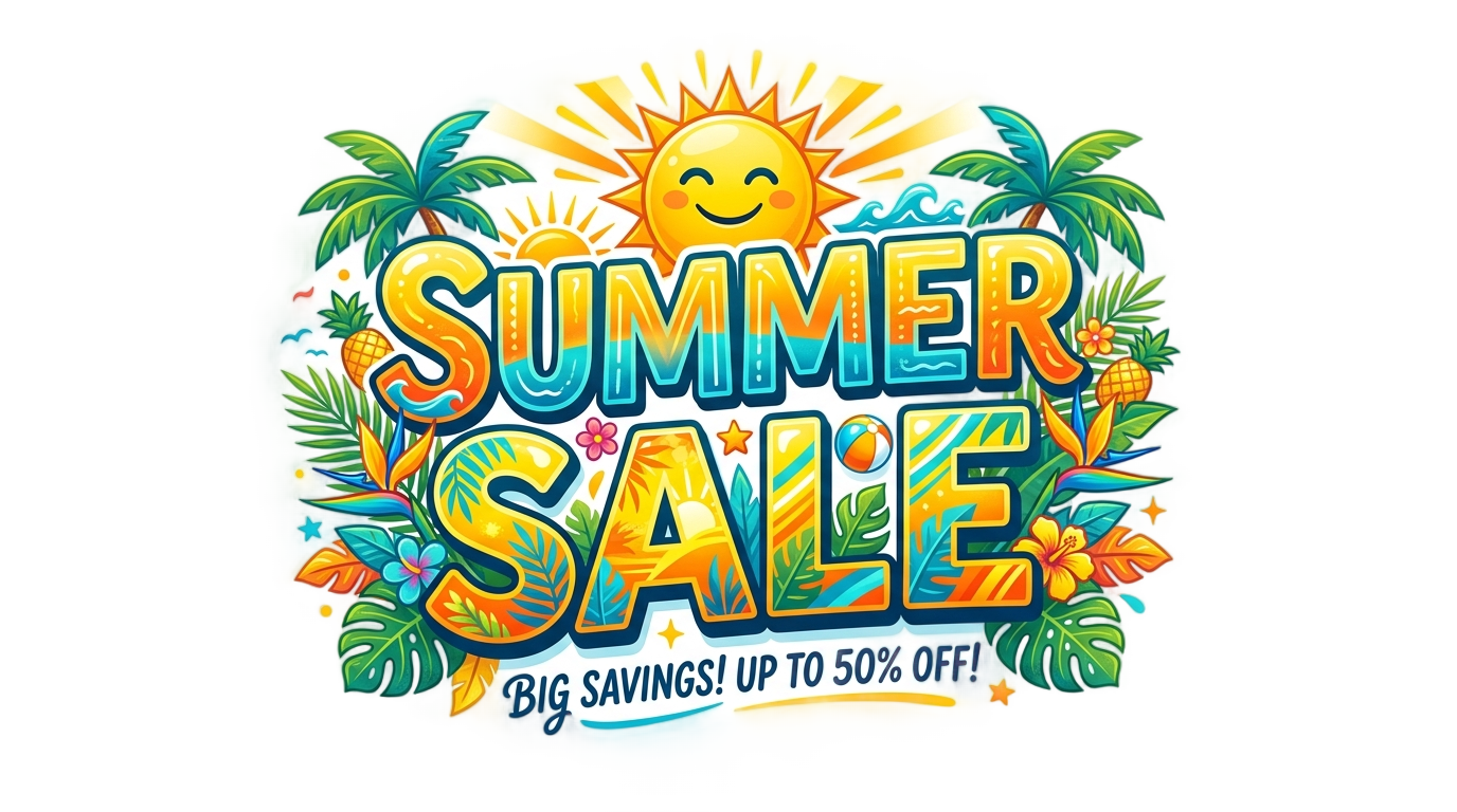 summer sale logo png PNG transparent background