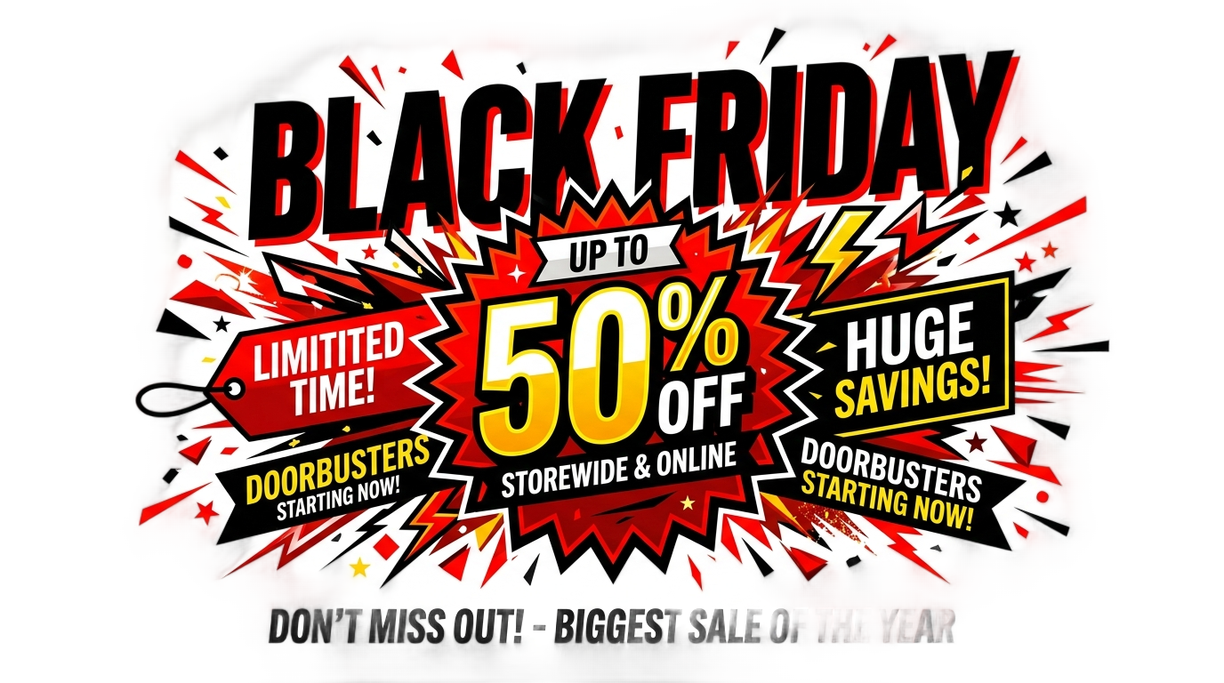 black friday 50 png PNG transparent background