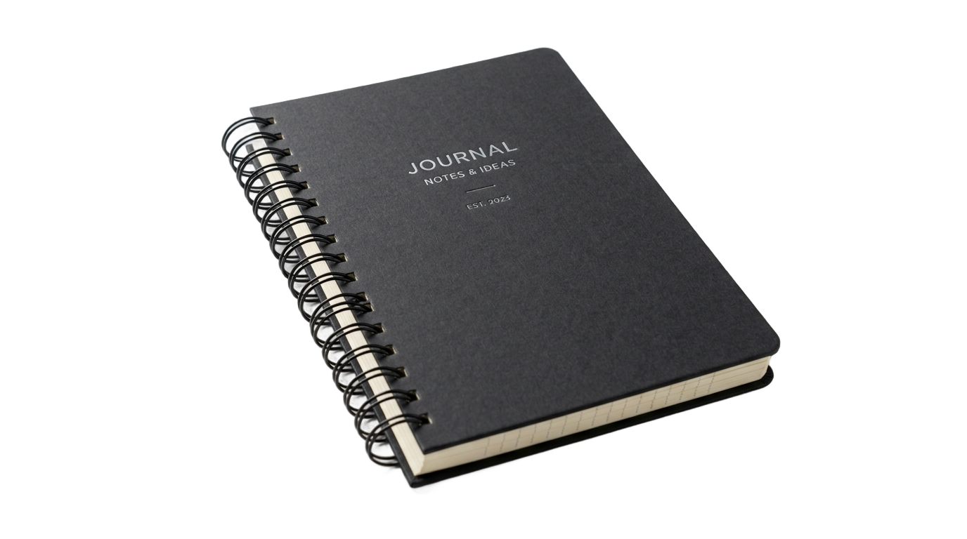 spiral binding book png PNG transparent background