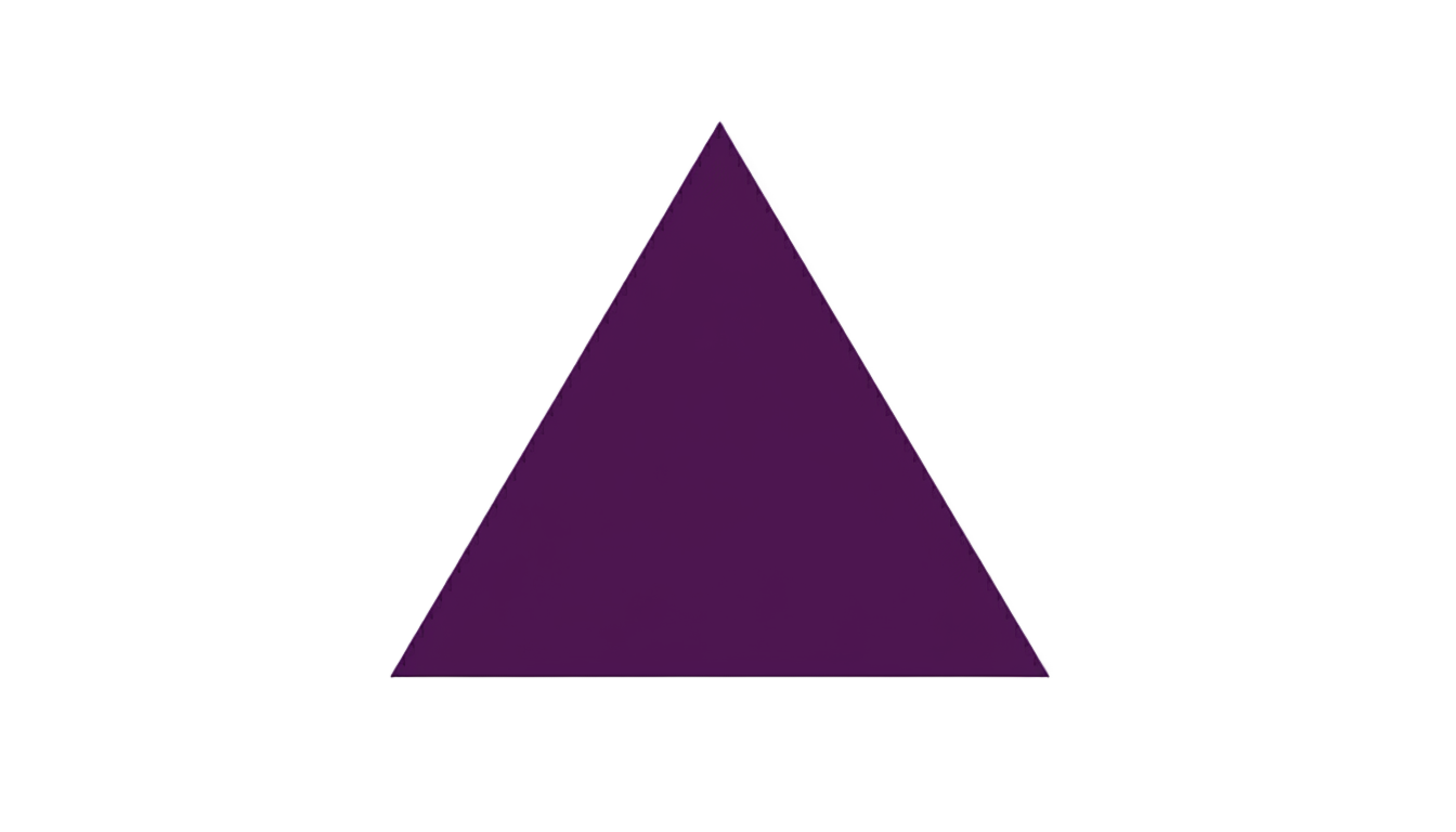 purple triangle png PNG transparent background
