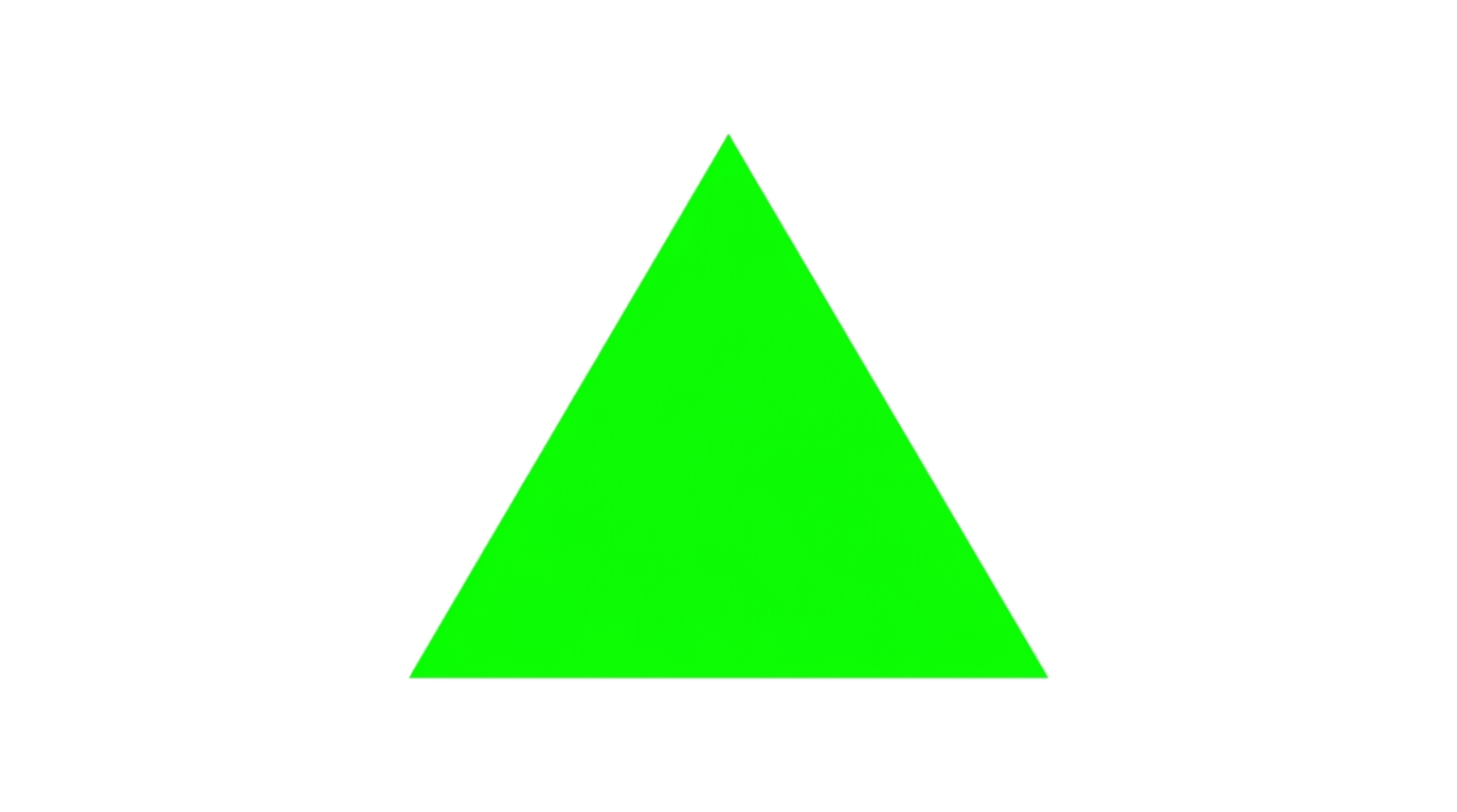 green triangle for safety logo png PNG transparent background