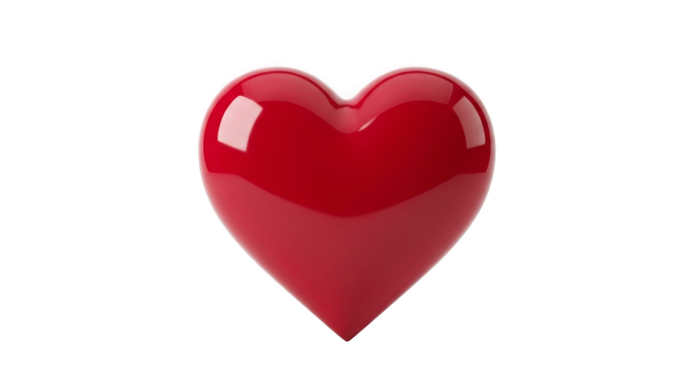red heart shape png PNG transparent background