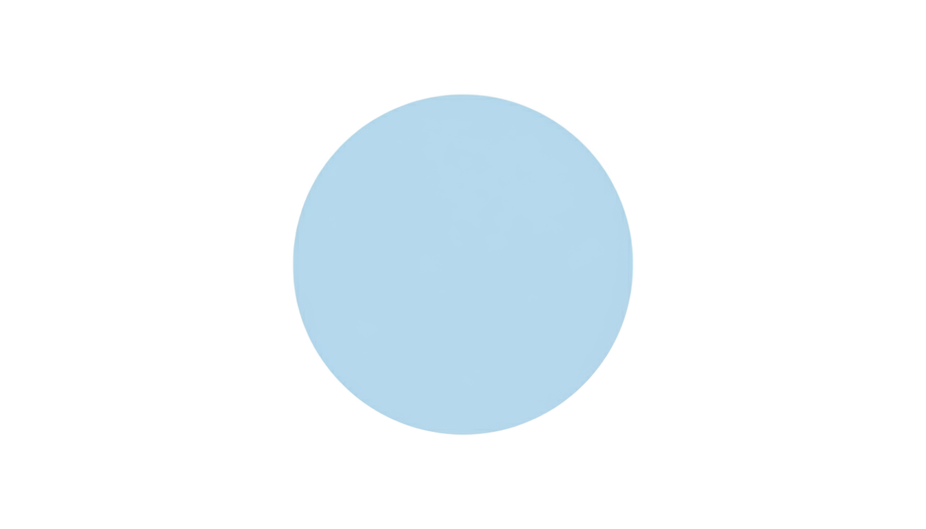 light blue circle png PNG transparent background