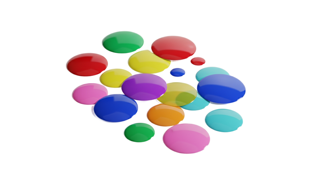 circle stickers png PNG transparent background