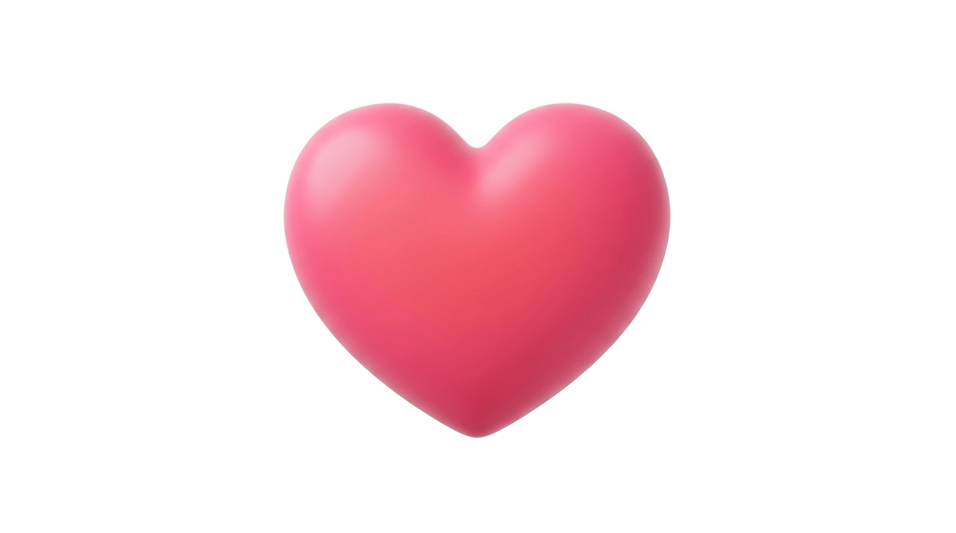 pink heart shape png PNG transparent background
