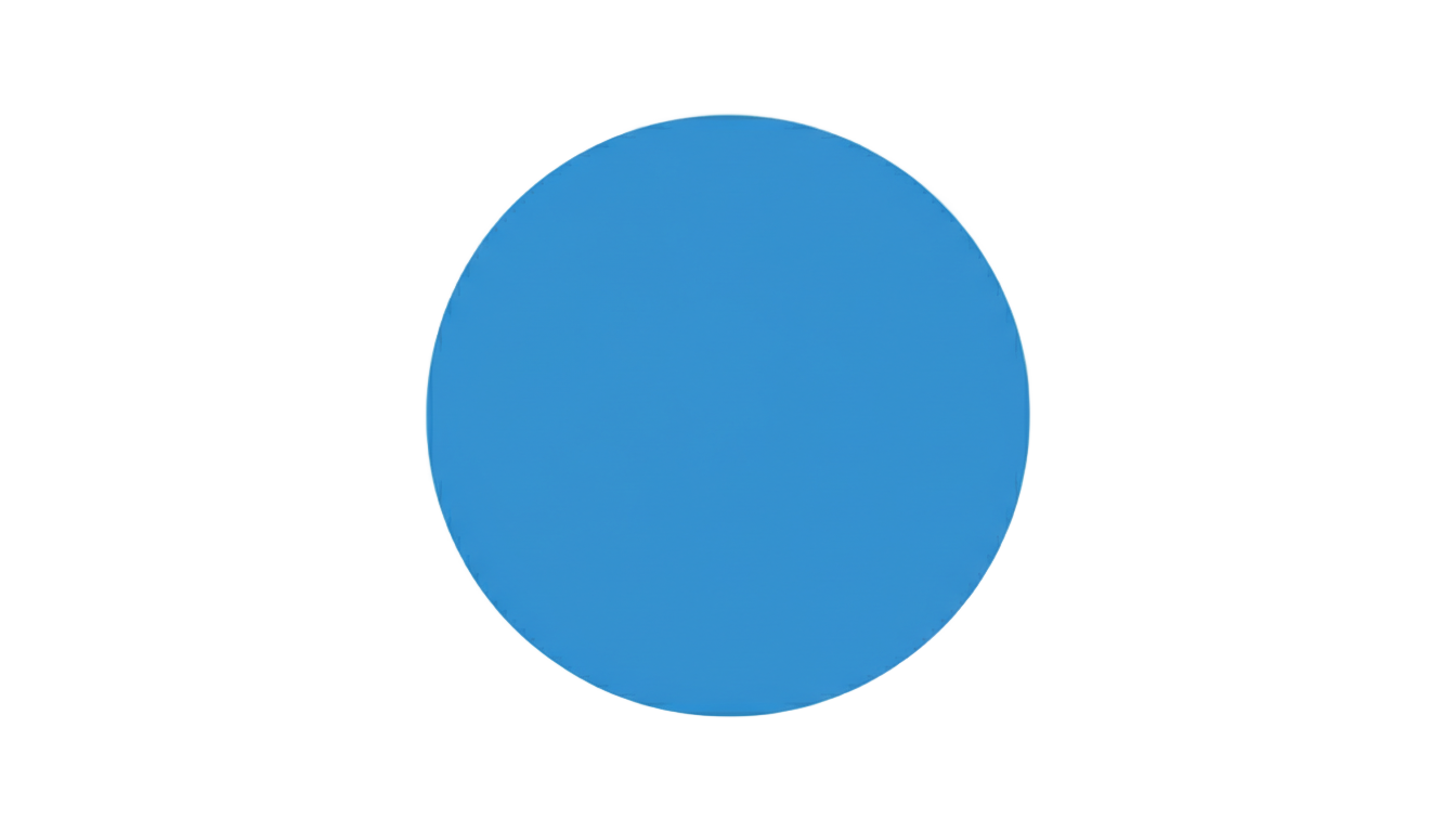 blue circle png PNG transparent background