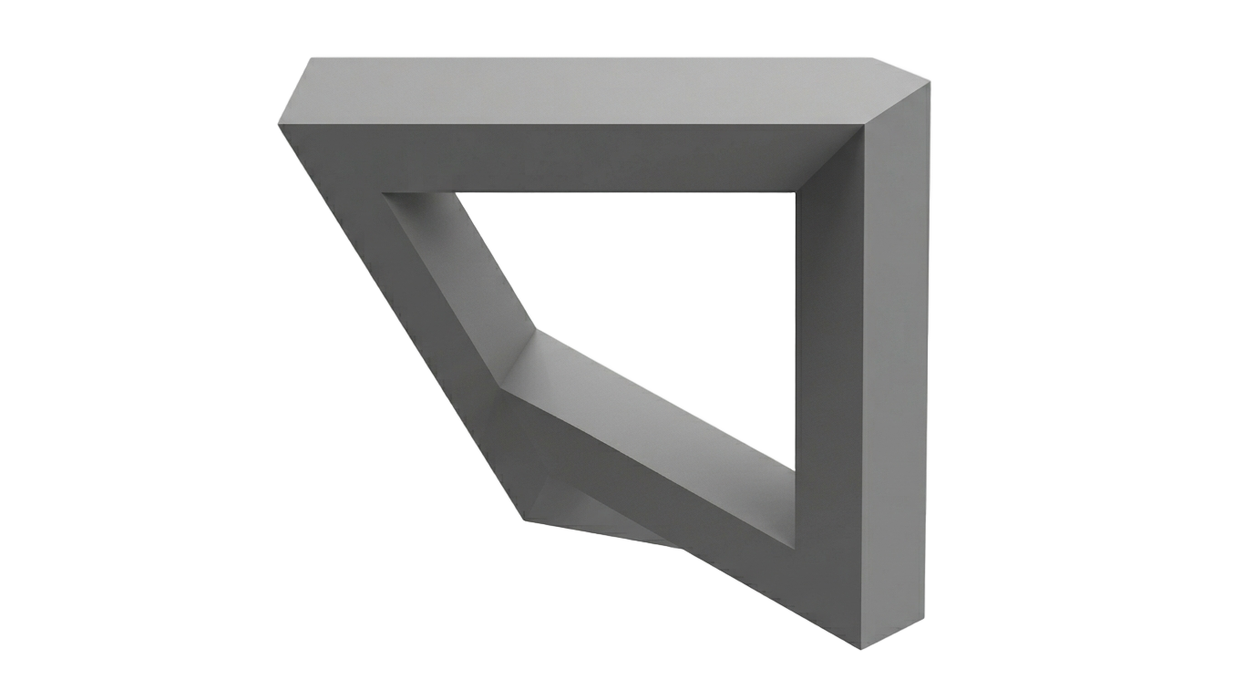 penrose triangle png PNG transparent background