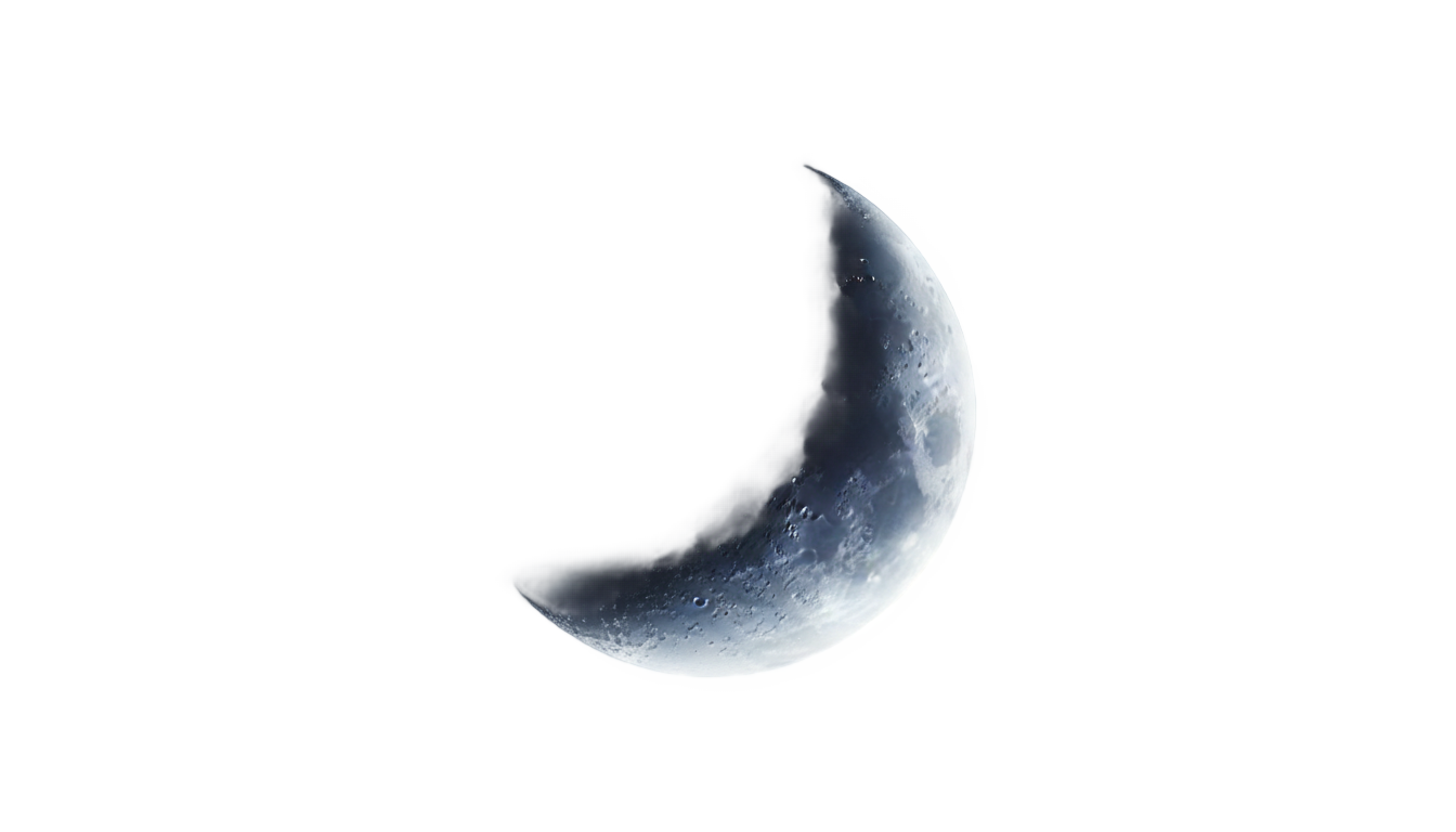 aesthetic crescent moon png PNG transparent background