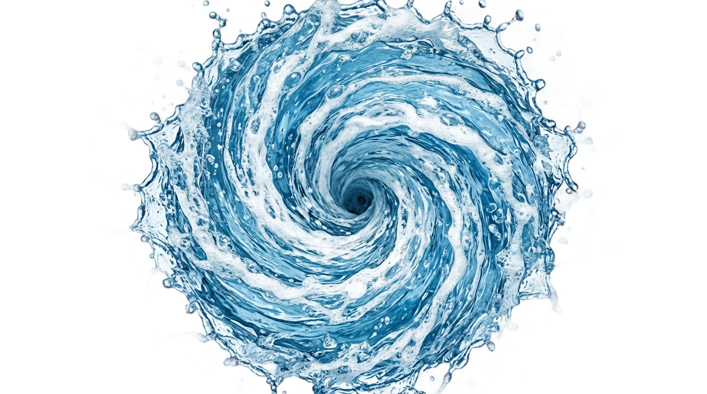 water spiral png PNG transparent background