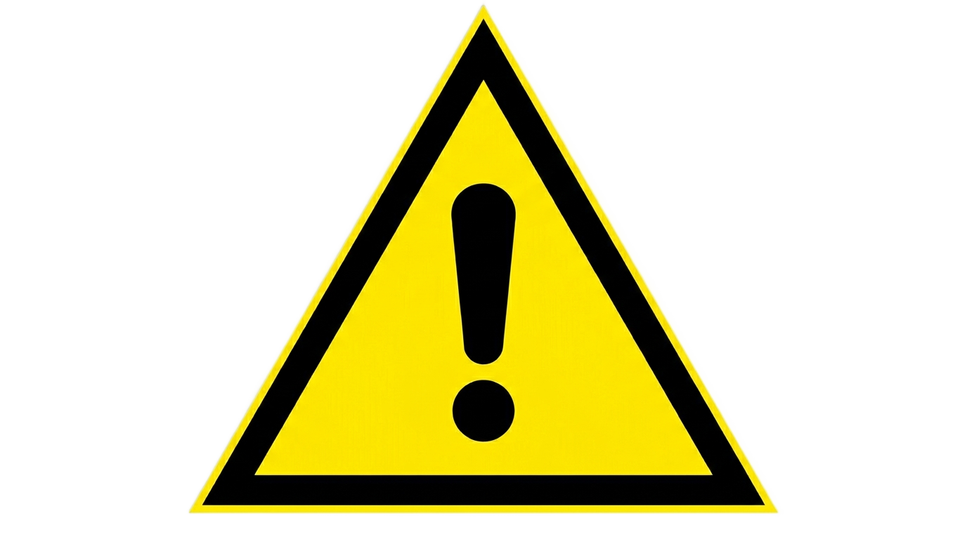 yellow warning triangle png PNG transparent background