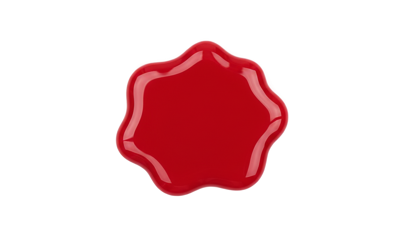 red blob png PNG transparent background