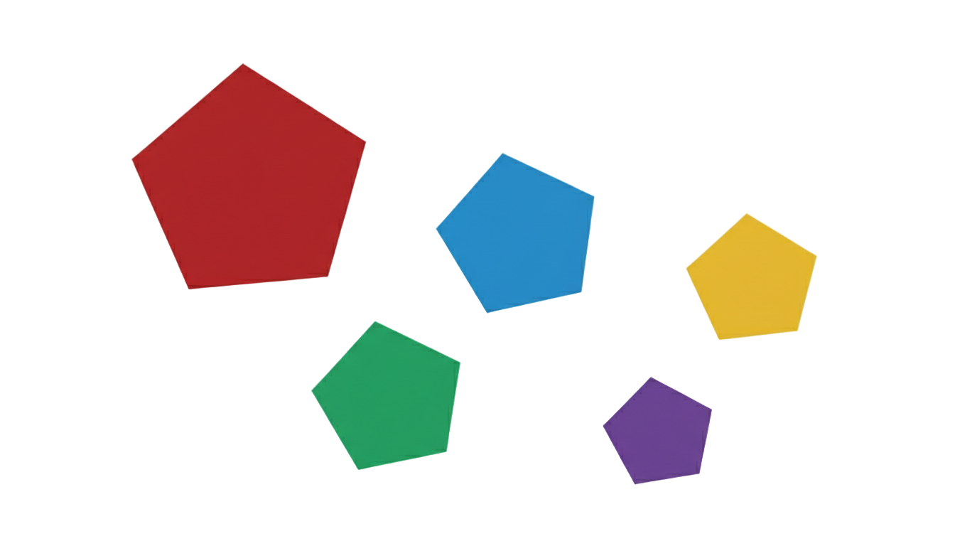 pentagon png pack PNG transparent background