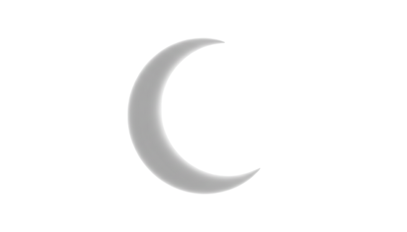 white crescent png PNG transparent background