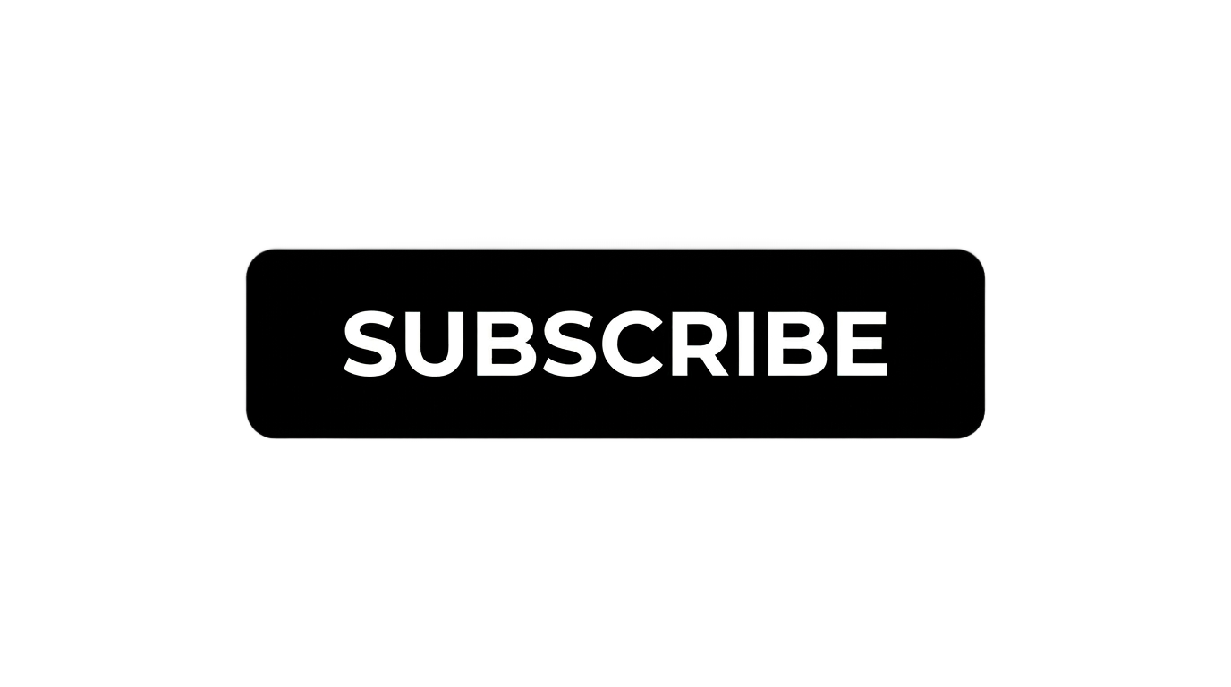 subscribe button png black PNG transparent background