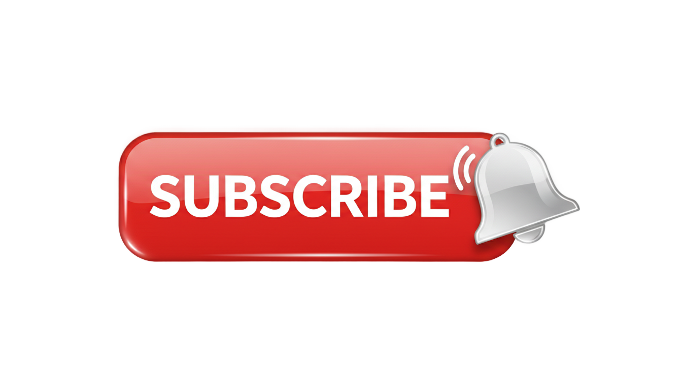 subscribe button and bell icon gif png PNG transparent background