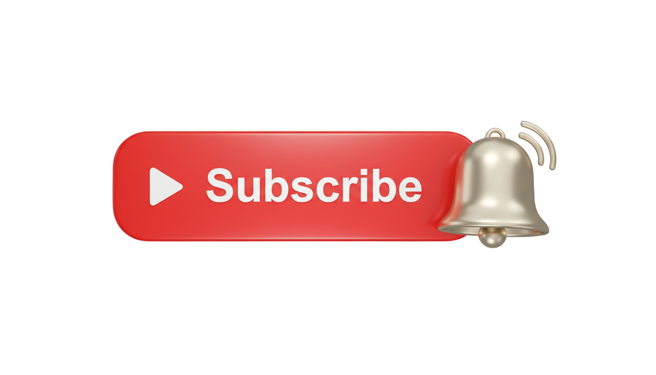 subscribe button and bell icon gif png PNG transparent background