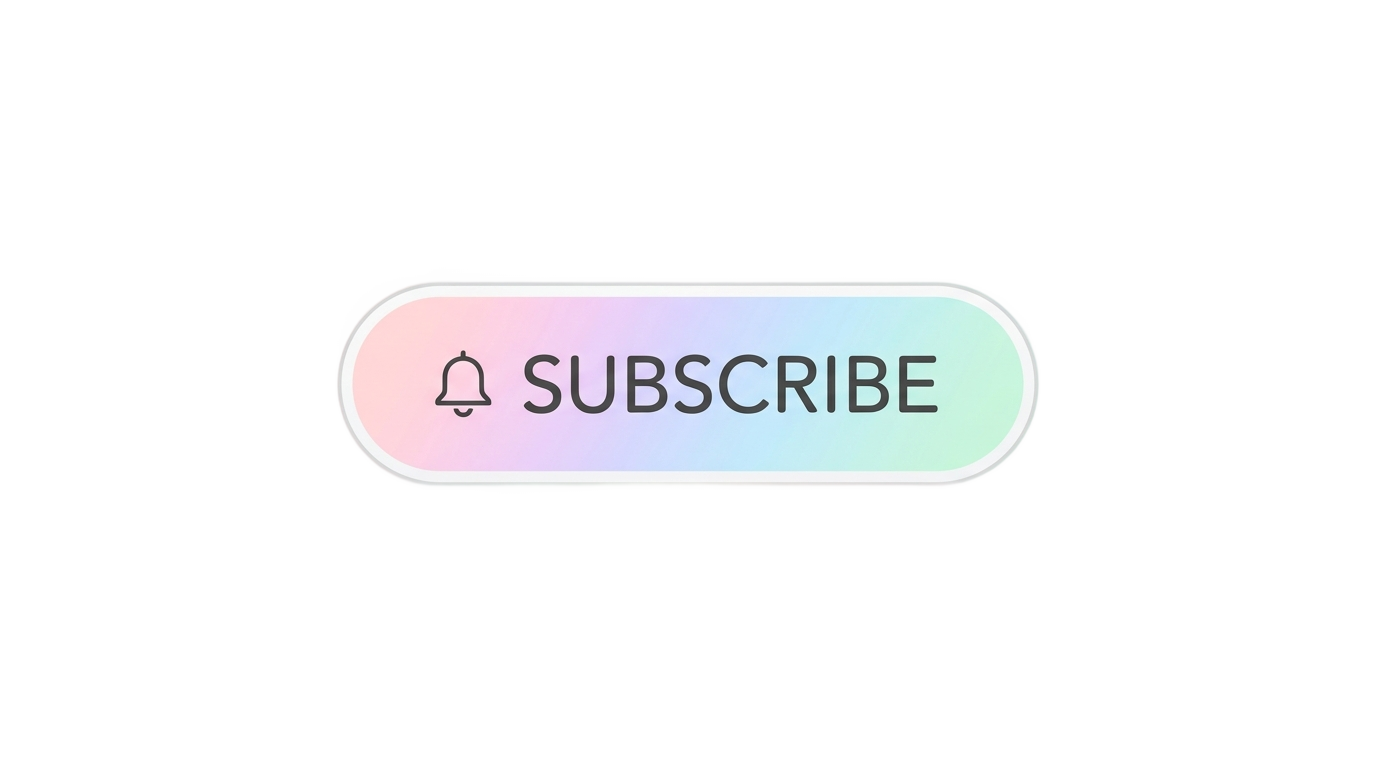 aesthetic subscribe button png PNG transparent background