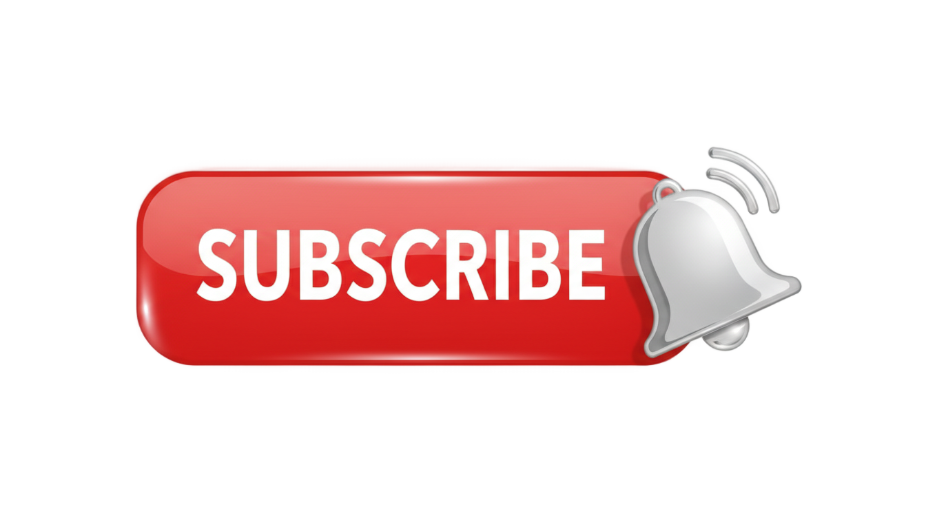 subscribe button and bell icon gif png PNG transparent background