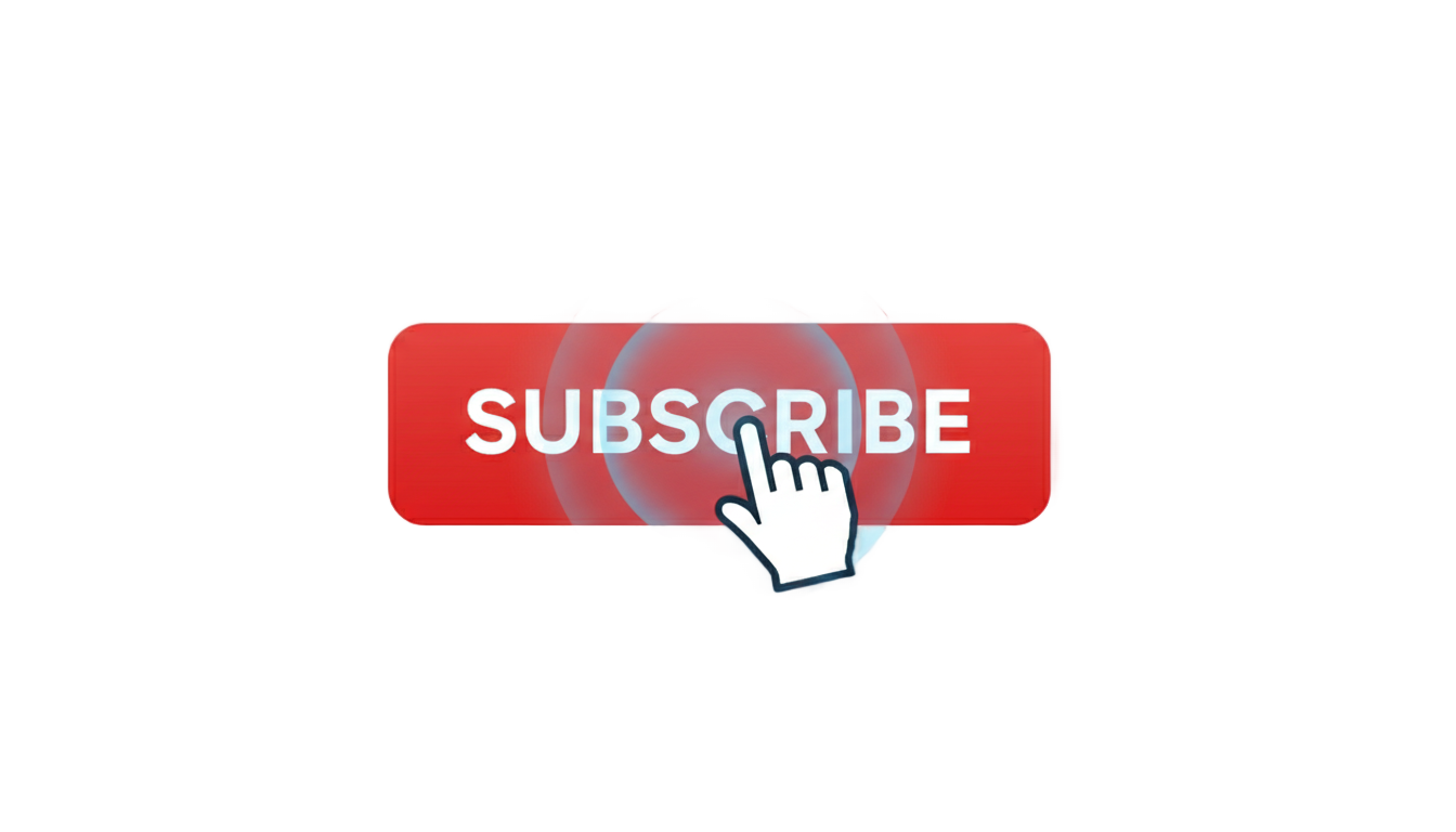 subscribe button with click png PNG transparent background