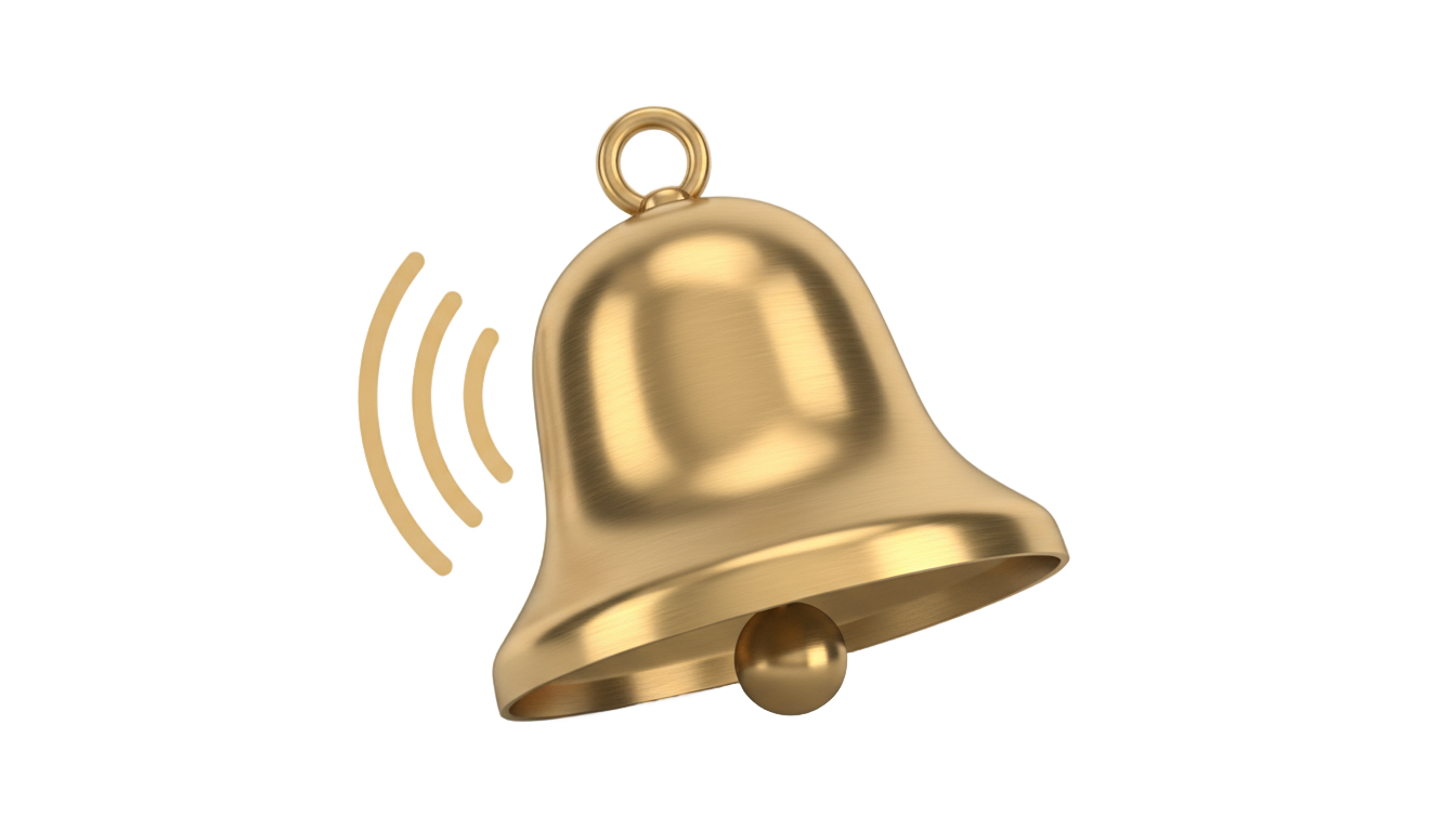 notification bell png gif PNG transparent background