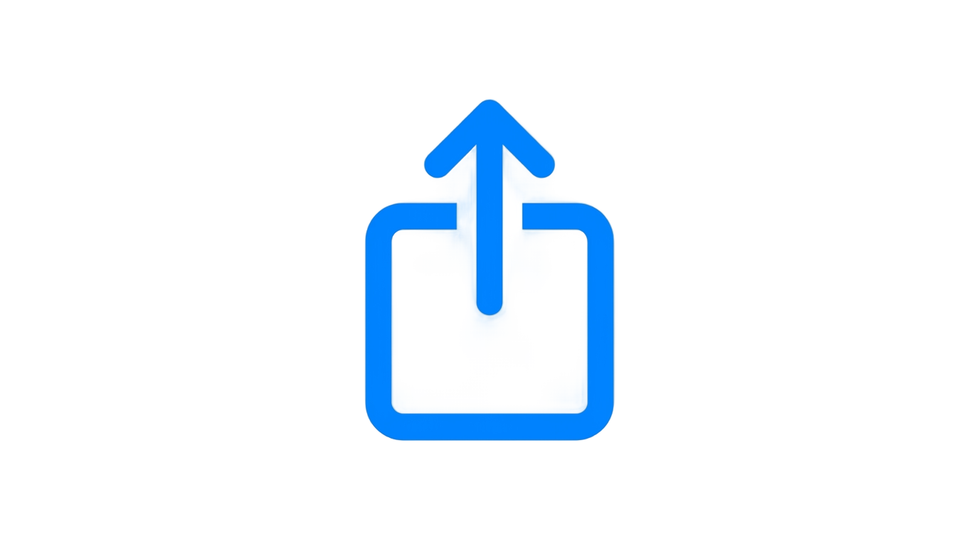 ios share icon png PNG transparent background