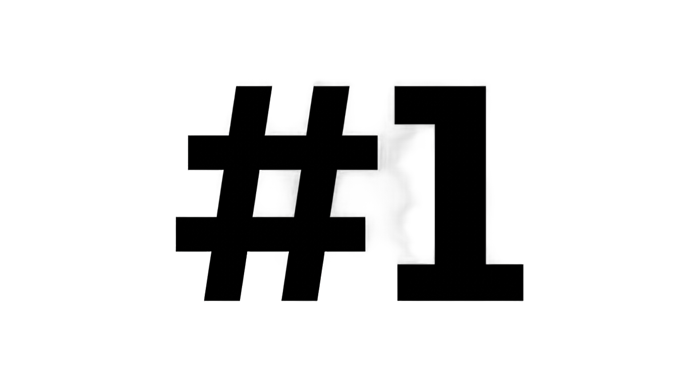 hashtag 1 png PNG transparent background