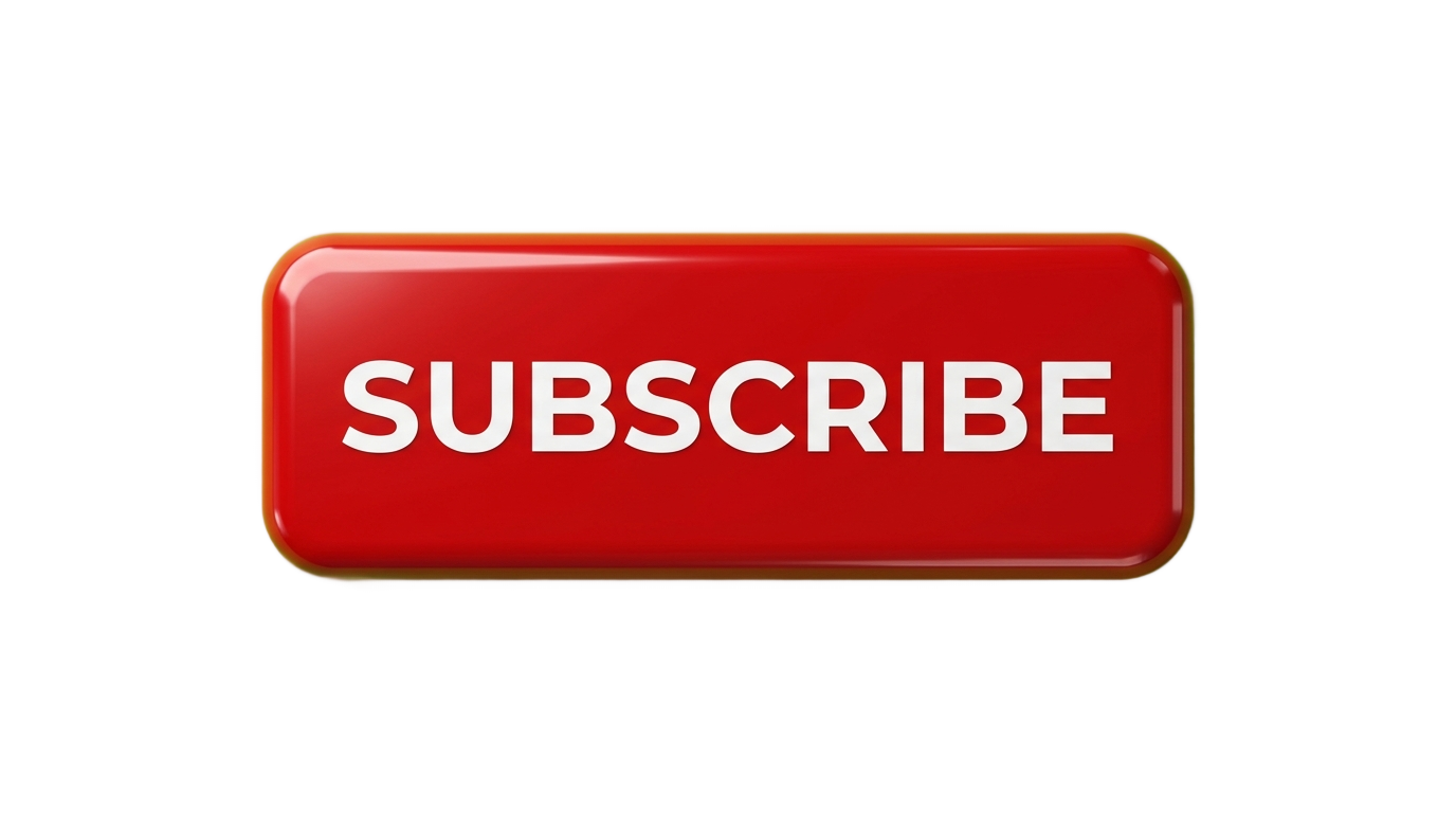 subscribe button green screen png PNG transparent background