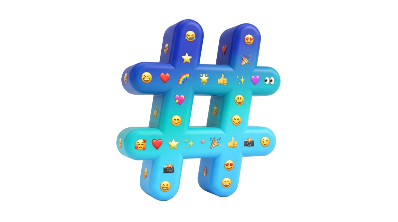 hashtag emoji png PNG transparent background