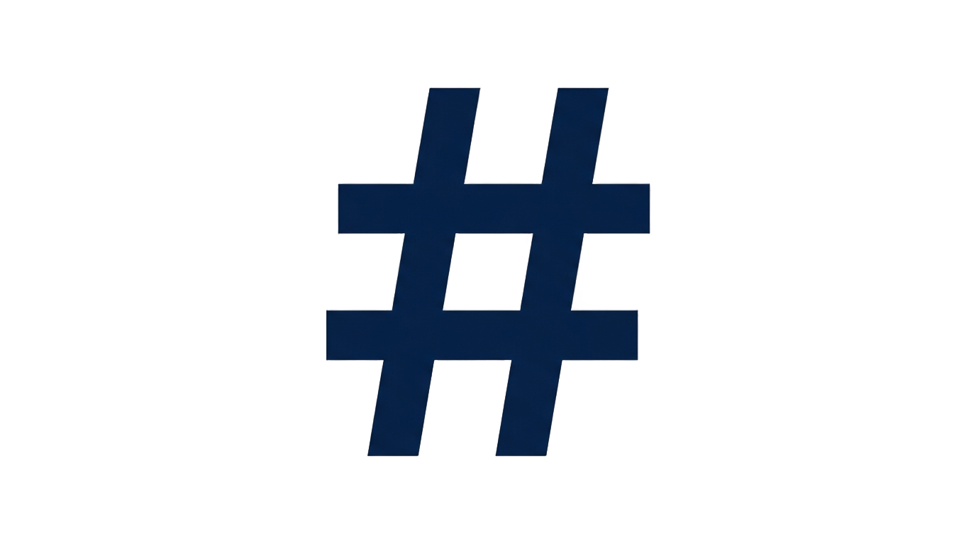 hashtag png icon PNG transparent background
