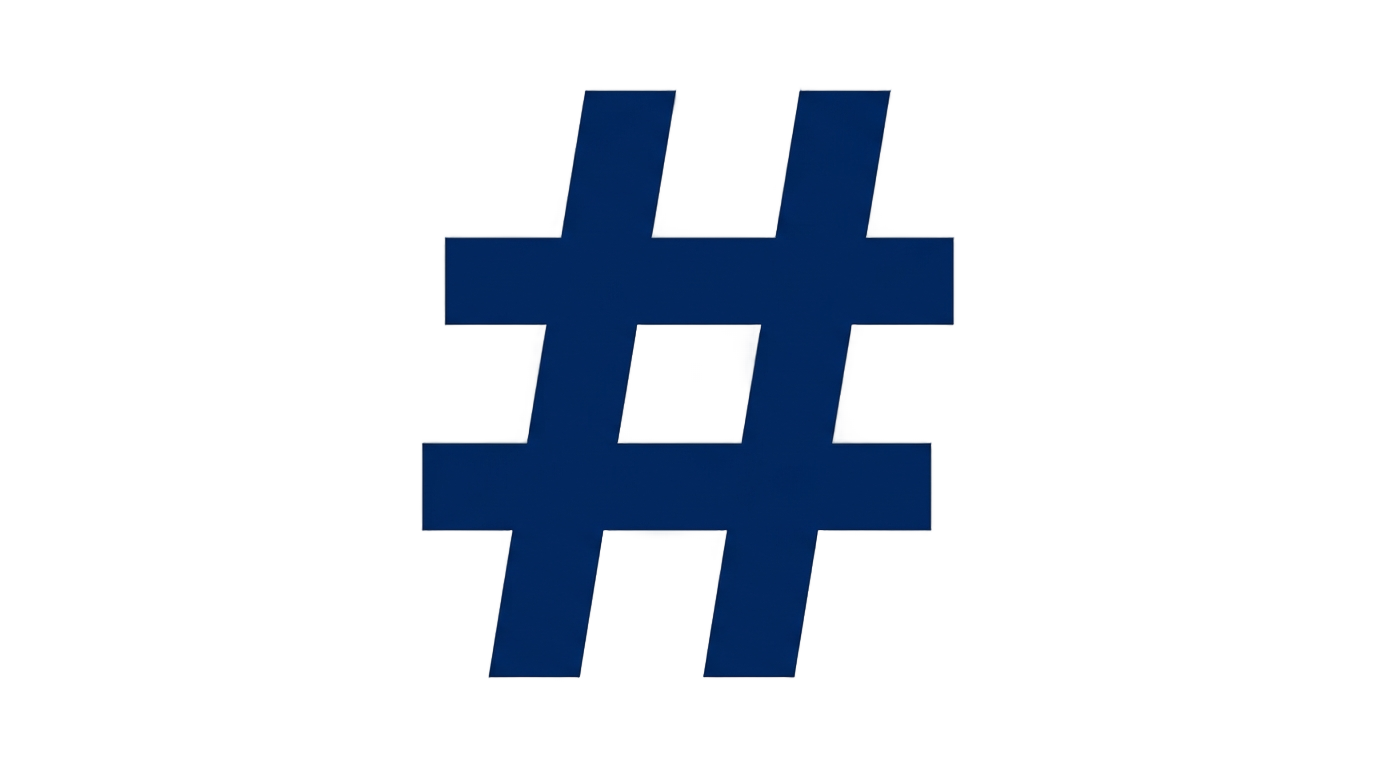 hashtag png icon PNG transparent background